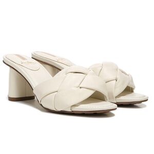 NWT Sam Edelman Women's Oaklie Heeled Sandal in Modern Ivory size 9 cream white